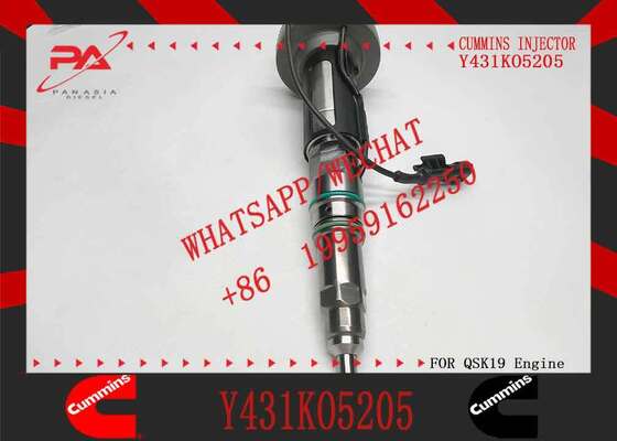 New Construction Machinery Fuel Injector for QSK19 Diesel Compatible Y431K05429 Y431KO5205 Y431K05420 for CUMMINS Diesel Engine