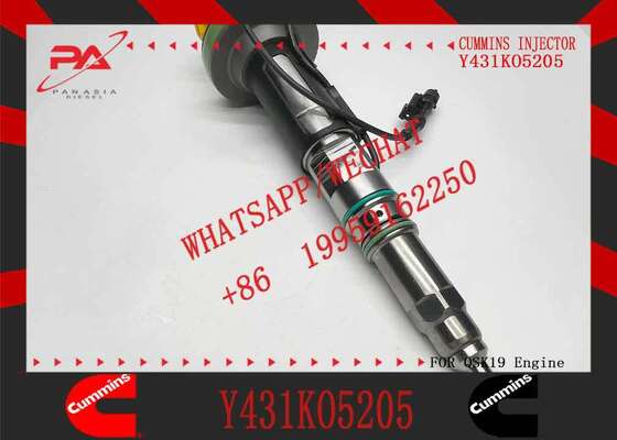 New Construction Machinery Fuel Injector for QSK19 Diesel Compatible Y431K05429 Y431KO5205 Y431K05420 for CUMMINS Diesel Engine