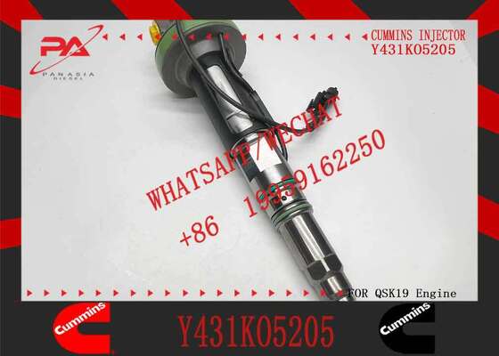 New Construction Machinery Fuel Injector for QSK19 Diesel Compatible Y431K05429 Y431KO5205 Y431K05420 for CUMMINS Diesel Engine