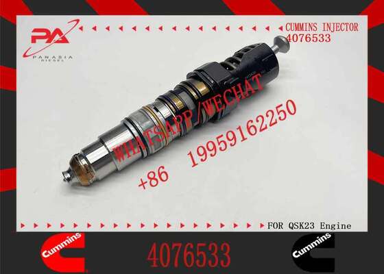 New Construction Machinery Fuel Injector for QSK23 Diesel Compatible for CUMMINS Diesel Engine-Part 4902828 4076533 4088431