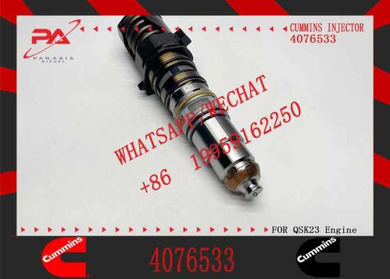 New Construction Machinery Fuel Injector for QSK23 Diesel Compatible for CUMMINS Diesel Engine-Part 4902828 4076533 4088431