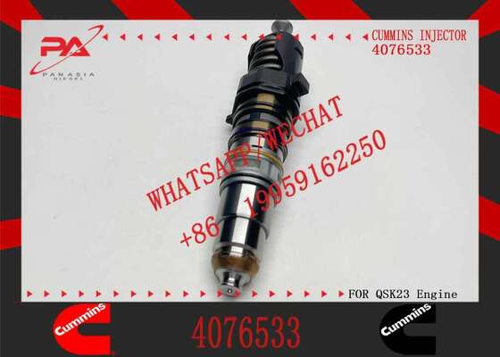 New Construction Machinery Fuel Injector for QSK23 Diesel Compatible for CUMMINS Diesel Engine-Part 4902828 4076533 4088431