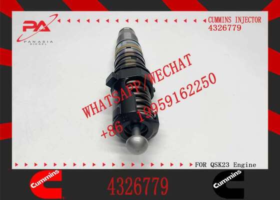 Common Rail Injector Fuel Injecto 4326779 4928346 4928349 for QSK23 Excavator QSK23 QSK45 QSK60