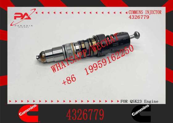 Common Rail Injector Fuel Injecto 4326779 4928346 4928349 for QSK23 Excavator QSK23 QSK45 QSK60