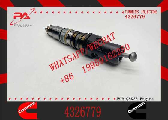 Common Rail Injector Fuel Injecto 4326779 4928346 4928349 for QSK23 Excavator QSK23 QSK45 QSK60