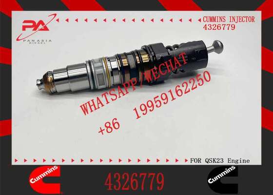 Common Rail Injector Fuel Injecto 4326779 4928346 4928349 for QSK23 Excavator QSK23 QSK45 QSK60
