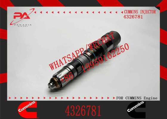 New Construction Machinery Fuel Injector for QSK60 Diesel 4326781 4928345 47446RX 4326784 Compatible with CUMMINS Diesel Engine