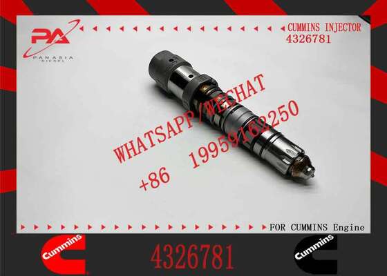 New Construction Machinery Fuel Injector for QSK60 Diesel 4326781 4928345 47446RX 4326784 Compatible with CUMMINS Diesel Engine