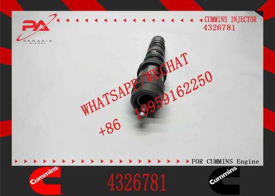 New Construction Machinery Fuel Injector for QSK60 Diesel 4326781 4928345 47446RX 4326784 Compatible with CUMMINS Diesel Engine