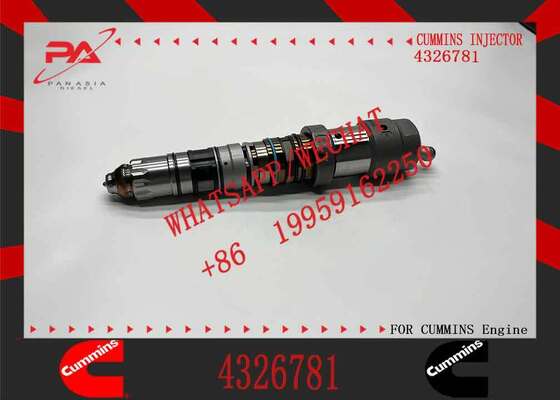 New Construction Machinery Fuel Injector for QSK60 Diesel 4326781 4928345 47446RX 4326784 Compatible with CUMMINS Diesel Engine