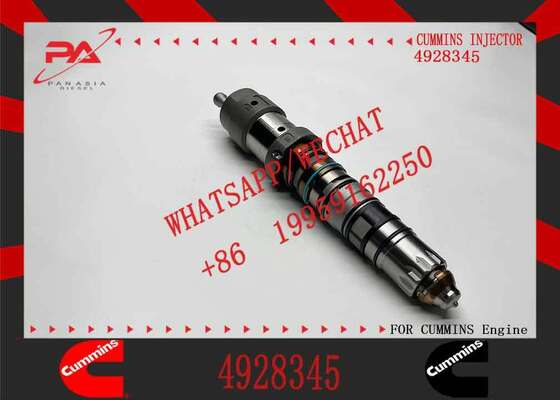 New Construction Machinery Fuel Injector for QSK60 Diesel 4326781 4928345 47446RX 4326784 Compatible with CUMMINS Diesel Engine