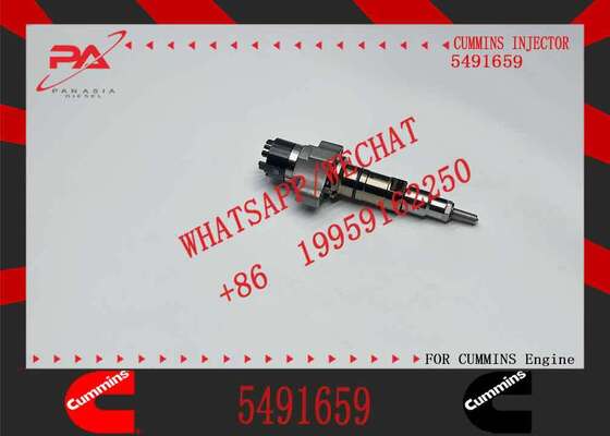 New Construction Machinery Parts Fuel Injector for QSL Diesel 5491659 4359204X Compatible with for CUMMINS Diesel Engine
