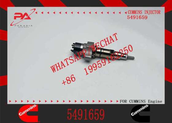 New Construction Machinery Parts Fuel Injector for QSL Diesel 5491659 4359204X Compatible with for CUMMINS Diesel Engine