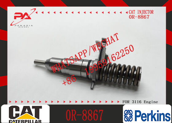 ERIKC 127 8207 0R 8867 Common Rail Injector Nozzle 1278207 0R-8867 diesel Fuel Pump 127-8207 0R8867