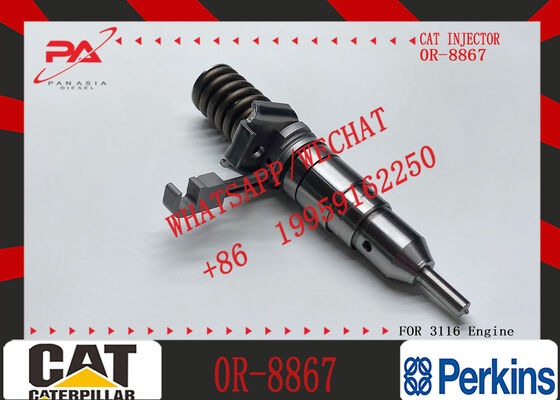 ERIKC 127 8207 0R 8867 Common Rail Injector Nozzle 1278207 0R-8867 diesel Fuel Pump 127-8207 0R8867