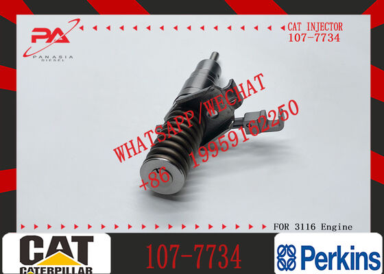YUE CAI 3116 3114 Engine Parts Injector 107-1230 1071230 107-7732 107-7734 107-7773 Diesel Fuel Injector 1077734 1077773