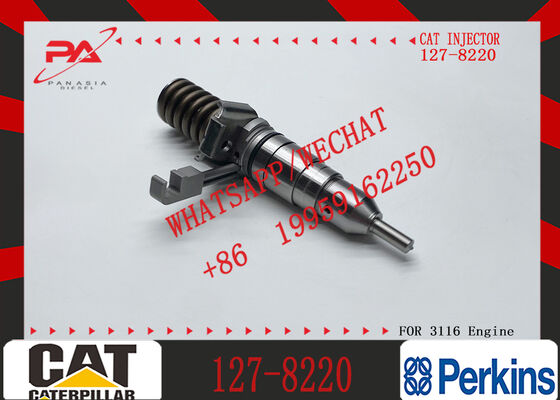 127-8220 127-8225 1278220 1278225 Excavator Fuel Injector Common Rail Injector for 3114 3116 Engine E325 E325L Excavator Parts