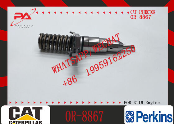 Fuel Injector 140-8413 OR-8867 for Caterpillar CAT Engine 3116 3126 Wheel Loader 938G