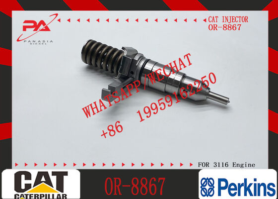 Fuel Injector 140-8413 OR-8867 for Caterpillar CAT Engine 3116 3126 Wheel Loader 938G