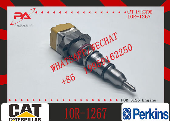 New Diesel Engine Injector 1OR-1267 188-1320 10R-9237 173-9379 10R-0781 4CR0197 156-8895 for Caterpillar C3126 Common Rail Steel