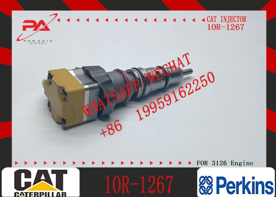 New Diesel Engine Injector 1OR-1267 188-1320 10R-9237 173-9379 10R-0781 4CR0197 156-8895 for Caterpillar C3126 Common Rail Steel