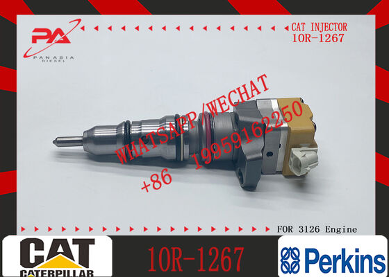 New Diesel Engine Injector 1OR-1267 188-1320 10R-9237 173-9379 10R-0781 4CR0197 156-8895 for Caterpillar C3126 Common Rail Steel