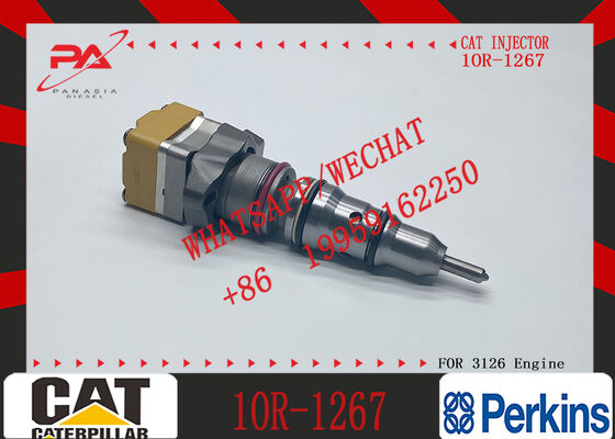 New Diesel Engine Injector 1OR-1267 188-1320 10R-9237 173-9379 10R-0781 4CR0197 156-8895 for Caterpillar C3126 Common Rail Steel