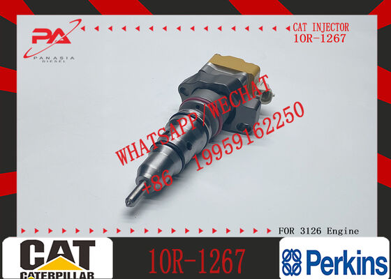 New Diesel Engine Injector 1OR-1267 188-1320 10R-9237 173-9379 10R-0781 4CR0197 156-8895 for Caterpillar C3126 Common Rail Steel