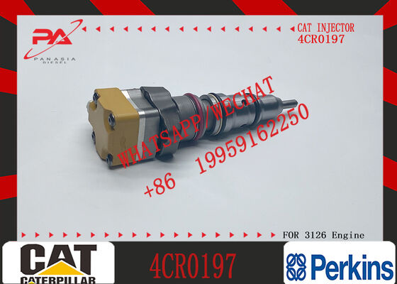 New Diesel Engine Injector 1OR-1267 188-1320 10R-9237 173-9379 10R-0781 4CR0197 156-8895 for Caterpillar C3126 Common Rail Steel