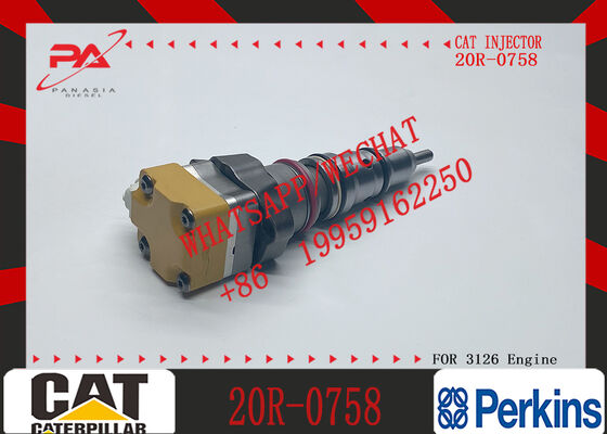 Excavator Injector 20R-0758 20R0758 232-1175 2321175 174-7526 1747526 159-0835 for 3126 Engine Parts Diesel Nozzle Assembly