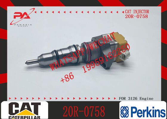 Excavator Injector 20R-0758 20R0758 232-1175 2321175 174-7526 1747526 159-0835 for 3126 Engine Parts Diesel Nozzle Assembly