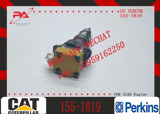 Excavator Spare Parts 222-5966 191-3005 155-1819 Diesel Fuel Injector 2225966 1913005 1551819 for CAT Excavator 3126B Engine