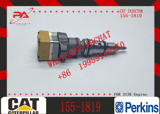 Excavator Spare Parts 222-5966 191-3005 155-1819 Diesel Fuel Injector 2225966 1913005 1551819 for CAT Excavator 3126B Engine