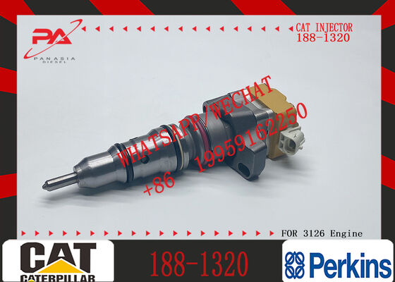 New Diesel Engine Injector 1OR-1267 188-1320 10R-9237 173-9379 10R-0781 4CR0197 156-8895 for Caterpillar C3126 Common Rail Steel