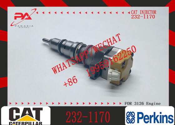 CAT common rail injecto 232-1170 174-7527 179-6020 is suitable for CAT3126 diesel engine injector assembly