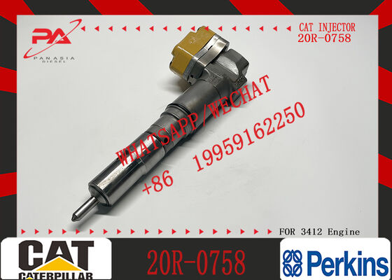 XF Parts Engine 3412E Diesel Fuel Injector 174-7528 1747528 20R-0758 20R0758 156-3895 1563895
