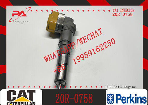 XF Parts Engine 3412E Diesel Fuel Injector 174-7528 1747528 20R-0758 20R0758 156-3895 1563895
