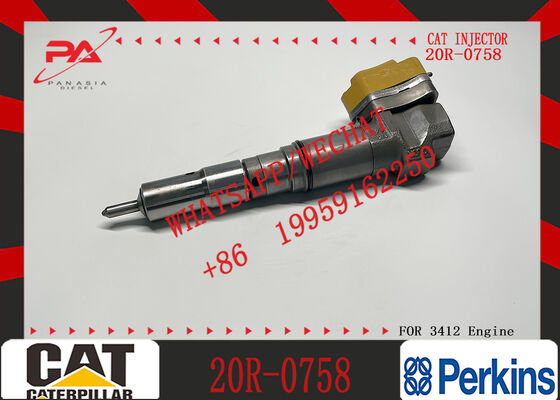 XF Parts Engine 3412E Diesel Fuel Injector 174-7528 1747528 20R-0758 20R0758 156-3895 1563895