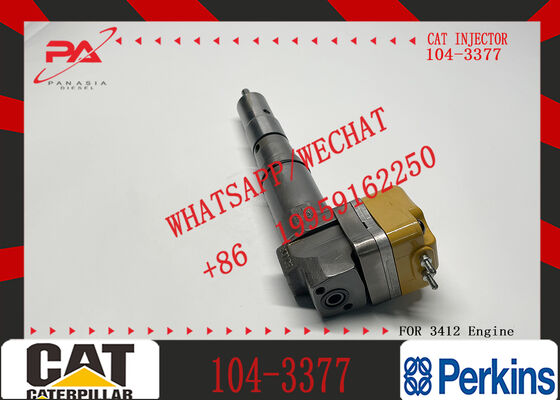 YS Fuel Injector 104-3377 174-7526 111-7916 138-8754 0R-8624 for CAT 3408E 3412E Engine 769D 773D 775D 631E 633E 637E 651E 657E