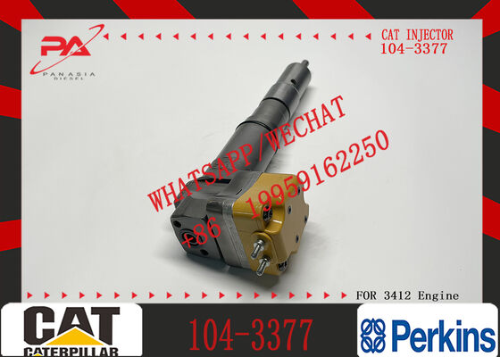 YS Fuel Injector 104-3377 174-7526 111-7916 138-8754 0R-8624 for CAT 3408E 3412E Engine 769D 773D 775D 631E 633E 637E 651E 657E