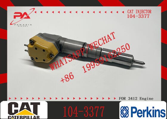 YS Fuel Injector 104-3377 174-7526 111-7916 138-8754 0R-8624 for CAT 3408E 3412E Engine 769D 773D 775D 631E 633E 637E 651E 657E