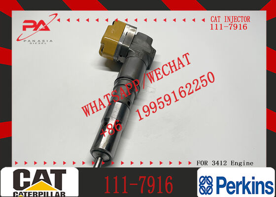 New 3412 Diesel Engine Fuel Injector 111-7916 198-4752 20R-5392 198-6877 232-1170 for Excavator Parts Condition New