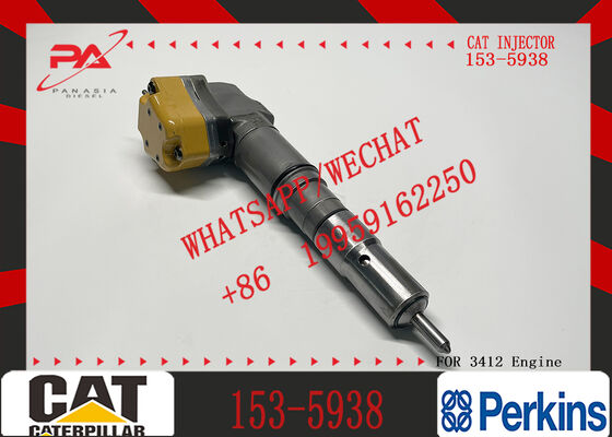 New 174-7526 174-7528 179-6020 153-5938 Common Rail Injector for 3412 Excavator 3412E/5110B Diesel Fuel Injecto Condition New