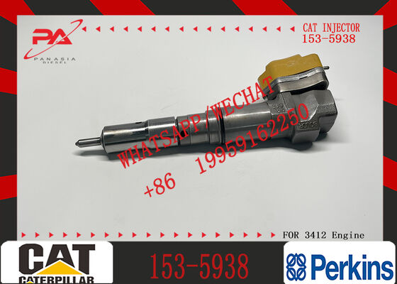New 174-7526 174-7528 179-6020 153-5938 Common Rail Injector for 3412 Excavator 3412E/5110B Diesel Fuel Injecto Condition New