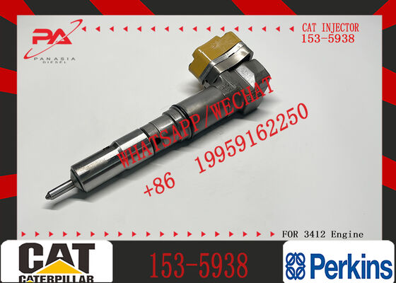 New 174-7526 174-7528 179-6020 153-5938 Common Rail Injector for 3412 Excavator 3412E/5110B Diesel Fuel Injecto Condition New