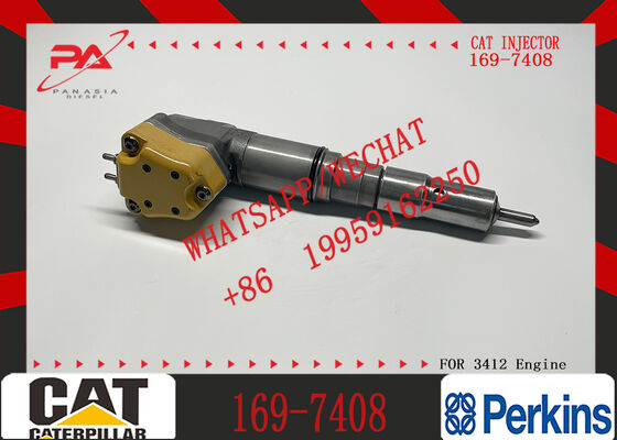 Excavator Engine Parts Fule Injetor 169-7408 174-7527 222-5967 20R-0760 232-1175 173-9272 for 3412E 3408 Fuel Injector