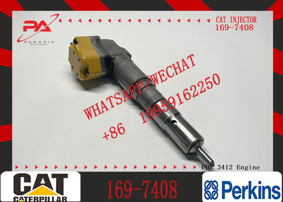 Excavator Engine Parts Fule Injetor 169-7408 174-7527 222-5967 20R-0760 232-1175 173-9272 for 3412E 3408 Fuel Injector