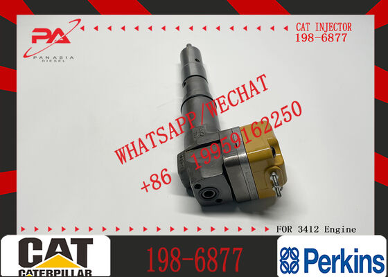 Diesel Fuel Injector 2321183 10R1266 1747526 198-6877 198-7912 232-1166 for Caterpillar Engine 3412