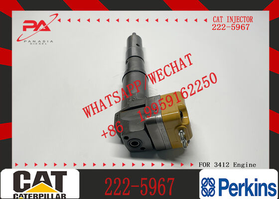Excavator Engine Parts Fule Injetor 169-7408 174-7527 222-5967 20R-0760 232-1175 173-9272 for 3412E 3408 Fuel Injector