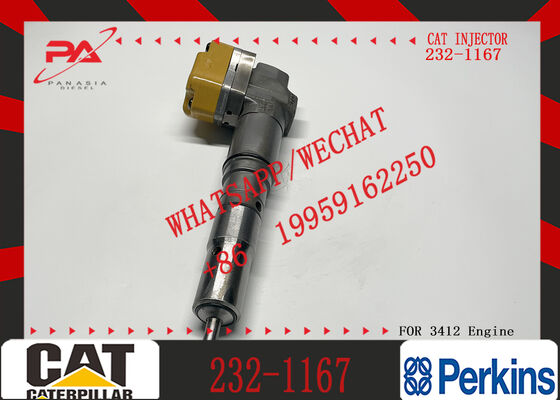 DIESEL FUEL COMMON RAIL INJECTOR 232-1168 2321168 232-1167 2321167 3412 3412